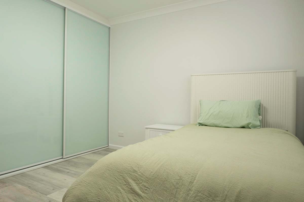 New bedroom in a Home Addition in Sydney's North Western suburb of Kellyville