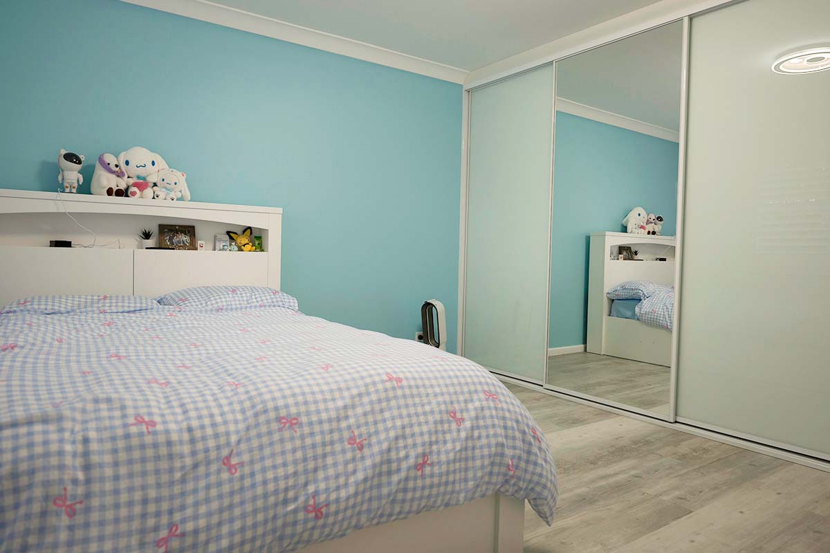 New bedroom in a Home Addition in Sydney's North Western suburb of Kellyville