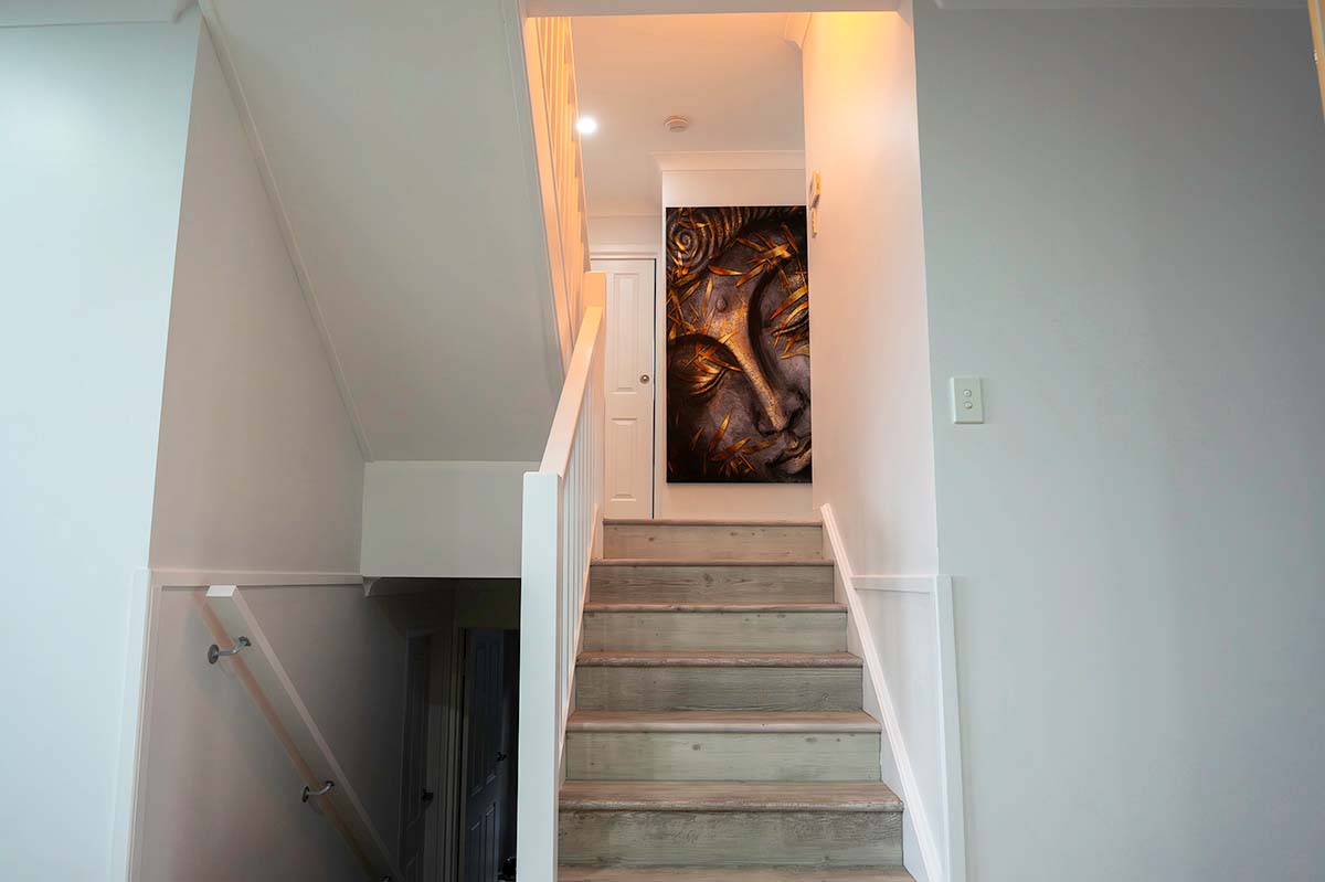 New stairway in a Home Addition in Sydney's North Western suburb of Kellyville
