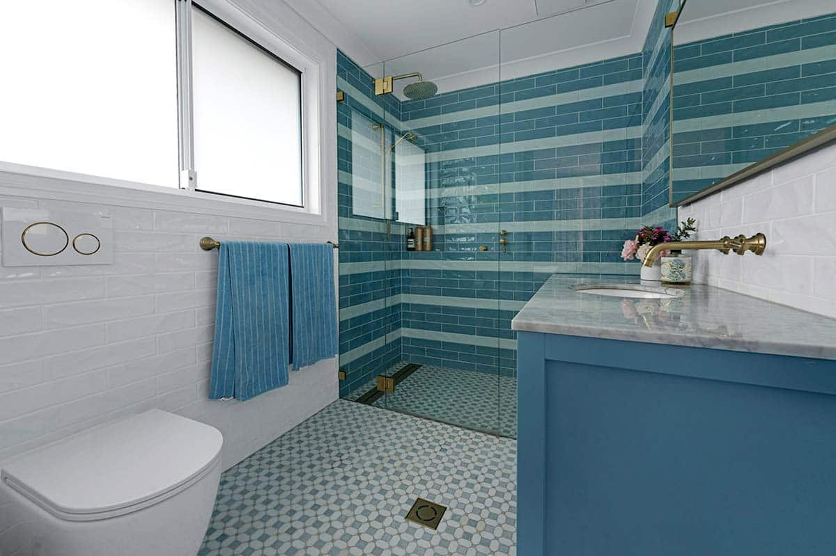 New ensuite bathroom in a Hunters Hill home with an Extension & Second-Storey Addition